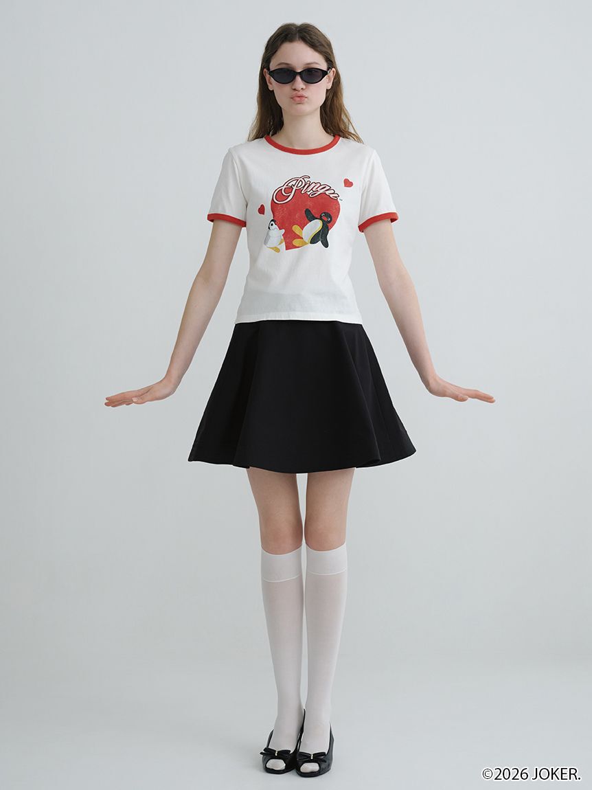 SNIDEL「【PINGU(TM)】バリエリンガーTシャツ」|Tシャツ・カットソー|
