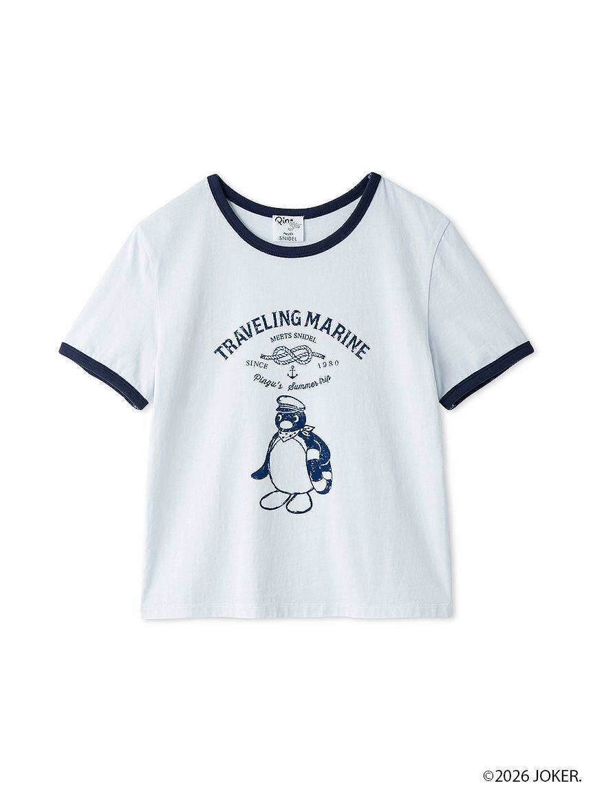 SNIDEL「【PINGU(TM)】バリエリンガーTシャツ」|Tシャツ・カットソー|LBLU