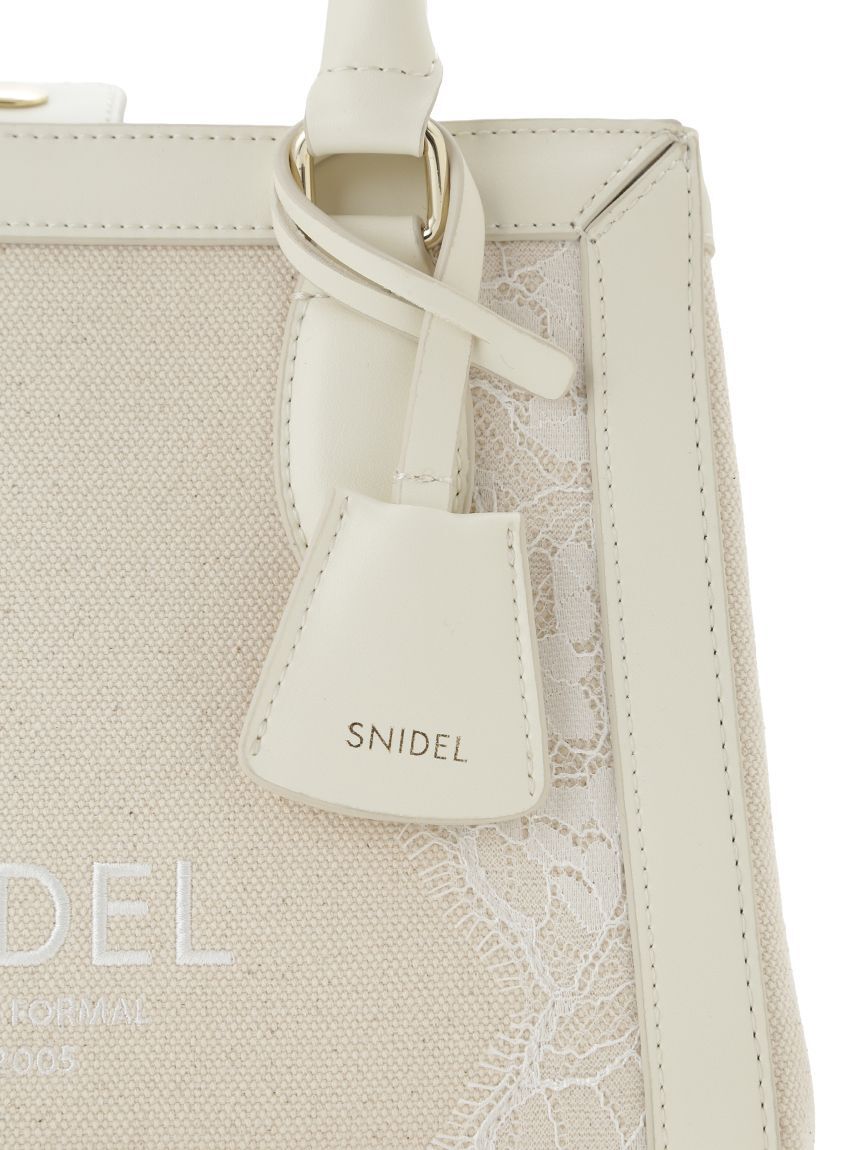 SNIDEL「レースロゴバッグ」|ショルダー・メッセンジャー|
