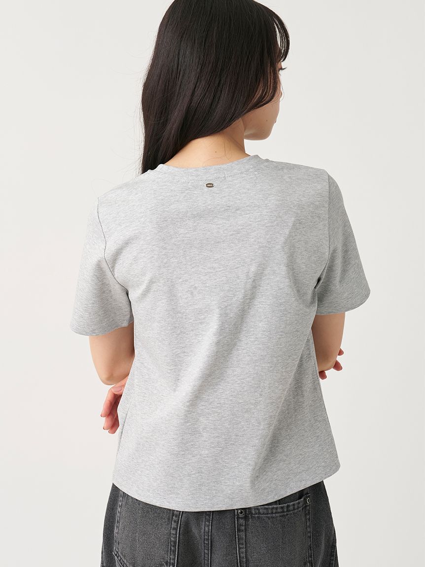 SNIDEL「ロゴプリントTシャツ」|Tシャツ・カットソー|