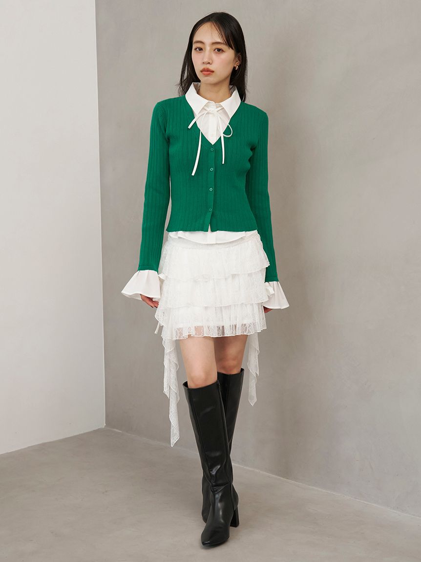 SNIDEL「ツイストフリルミニスカショーパン」|その他|