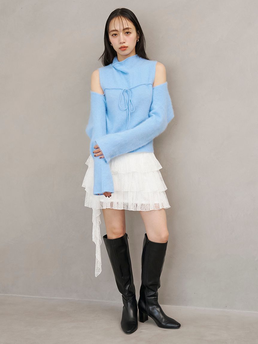 SNIDEL「ツイストフリルミニスカショーパン」|その他|