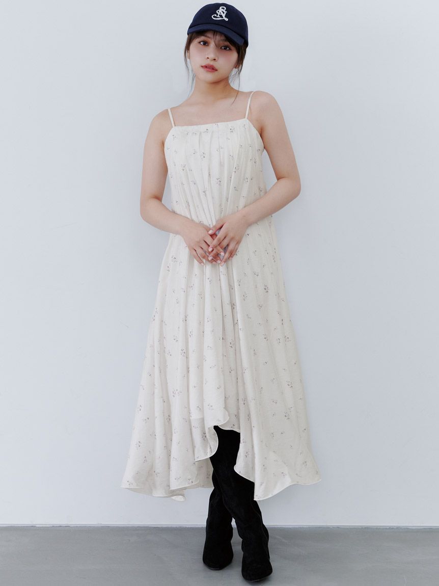 SNIDEL「バックオープンベアワンピース」|ワンピース|