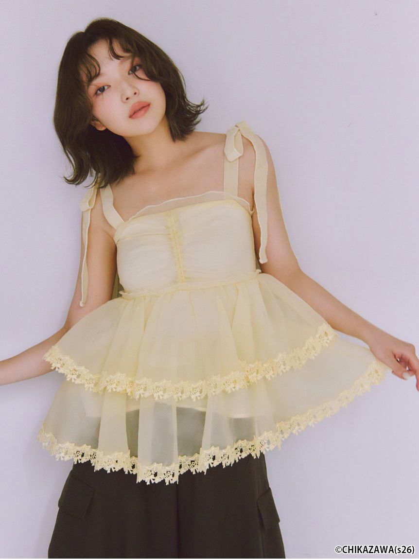 SNIDEL「【SNIDEL&times;近沢レース店】コラボチュニック」|チュニック|