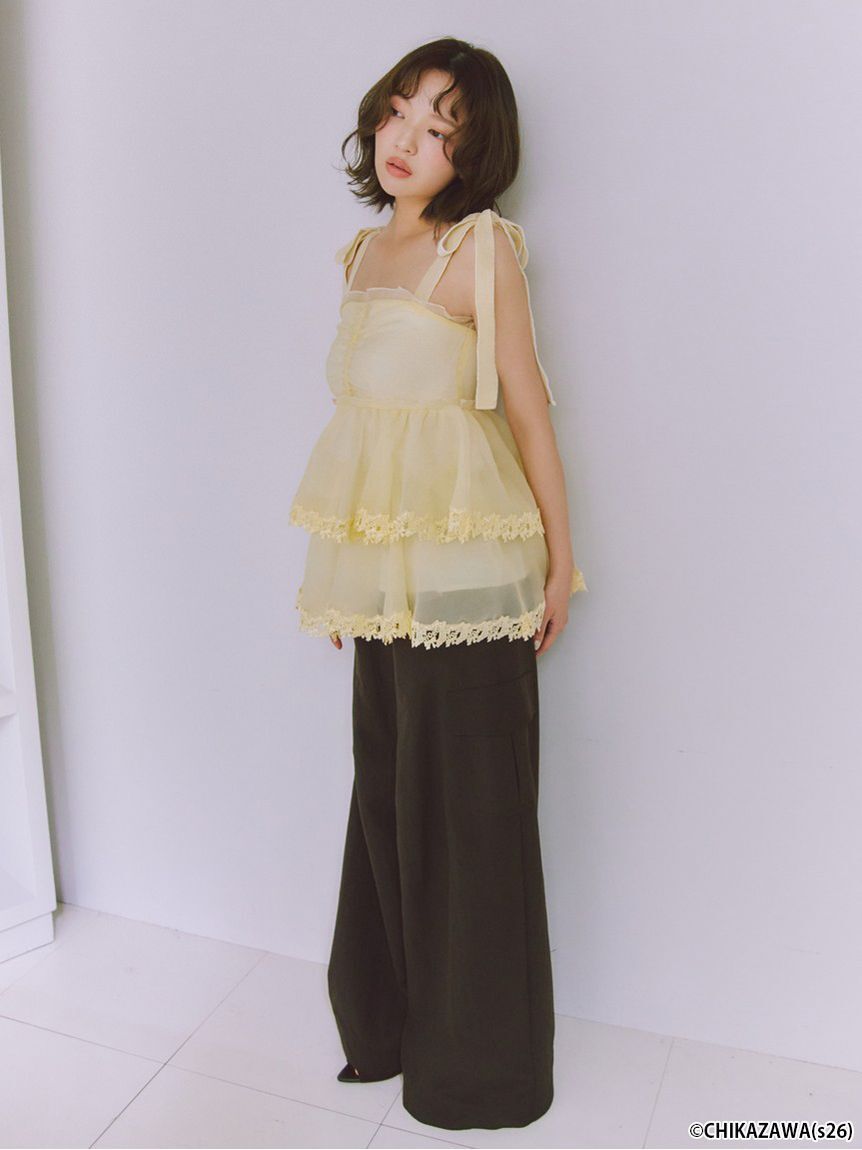 SNIDEL「【SNIDEL&times;近沢レース店】コラボチュニック」|チュニック|