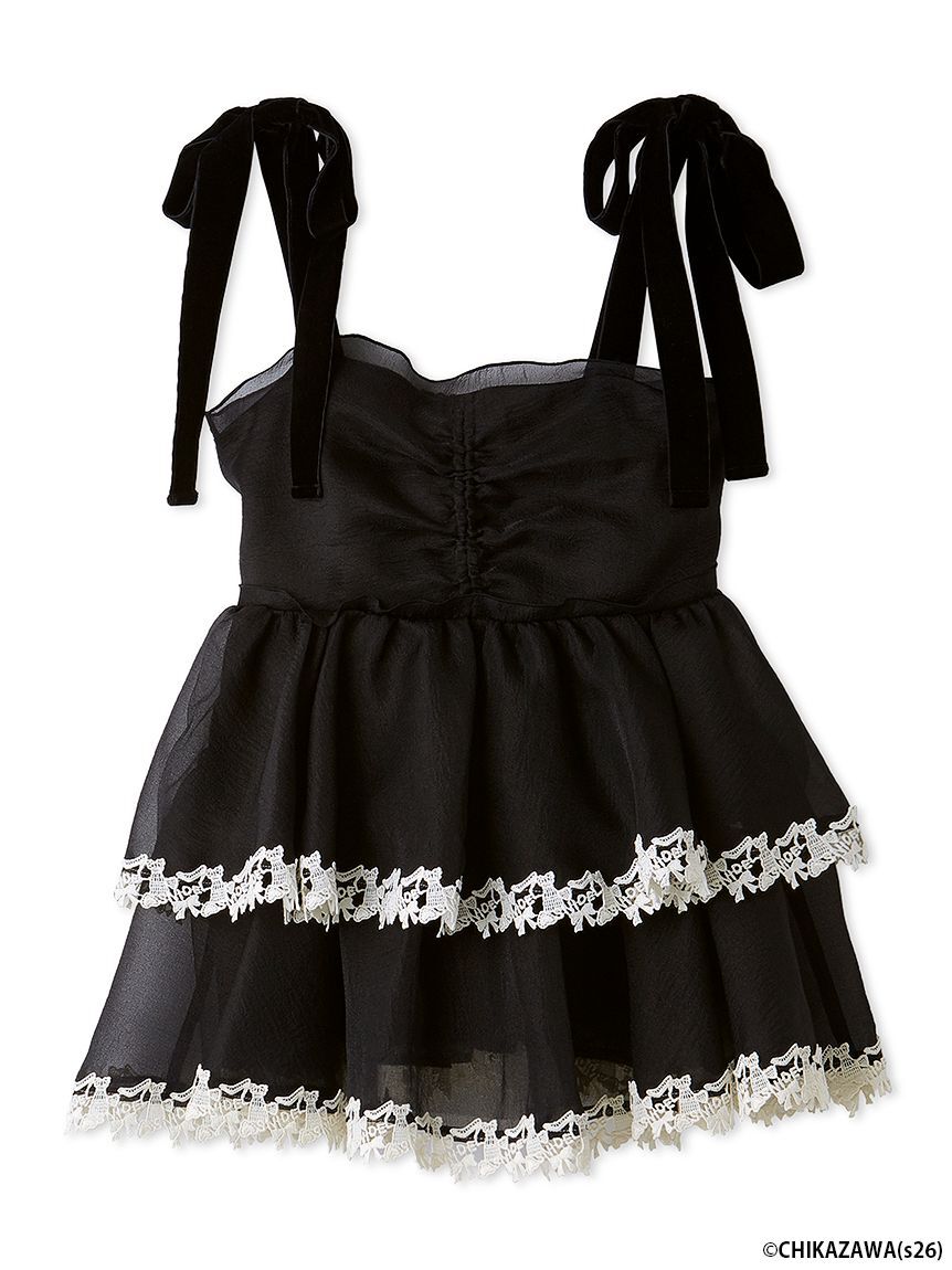 SNIDEL「【SNIDEL&times;近沢レース店】コラボチュニック」|チュニック|BLK