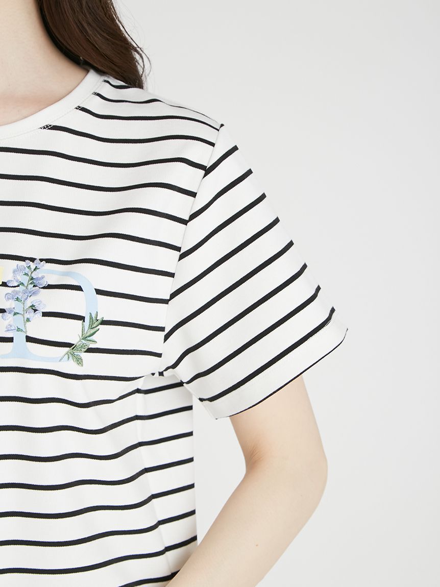CELFORD「【CELFORD&times;P.J. REDOUTEコラボ】 エンブロイダリーTシャツ」|Tシャツ・カットソー|
