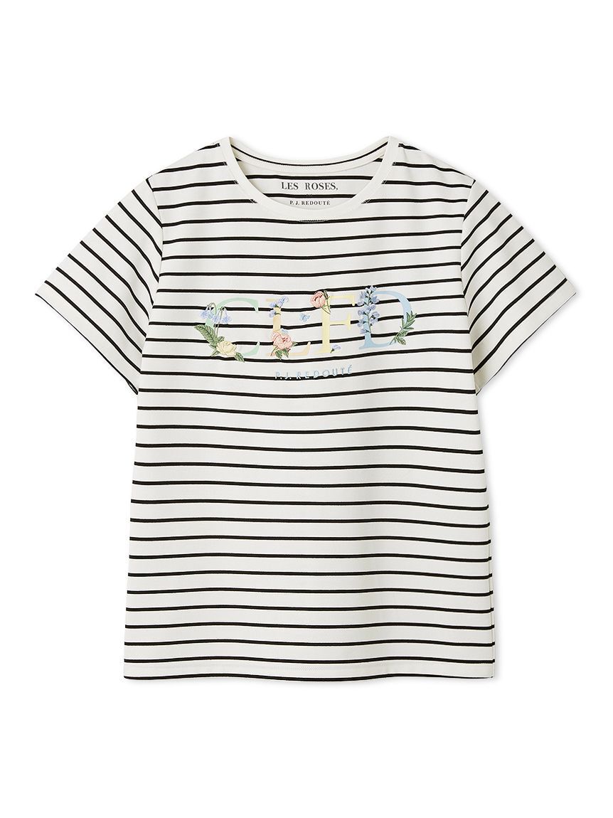 CELFORD「【CELFORD&times;P.J. REDOUTEコラボ】 エンブロイダリーTシャツ」|Tシャツ・カットソー|BORDER
