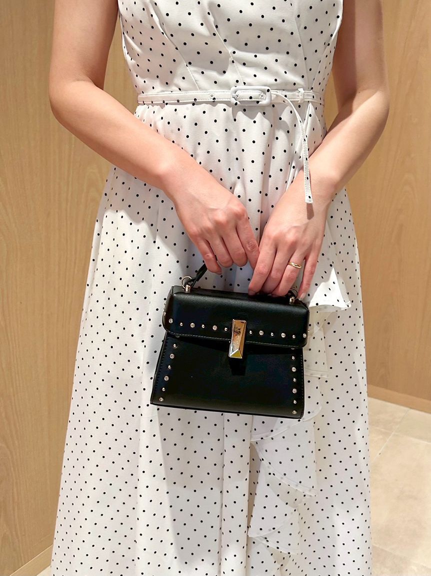 CELFORD「【洗える】カシュクールラッフルワンピース」|ワンピース|