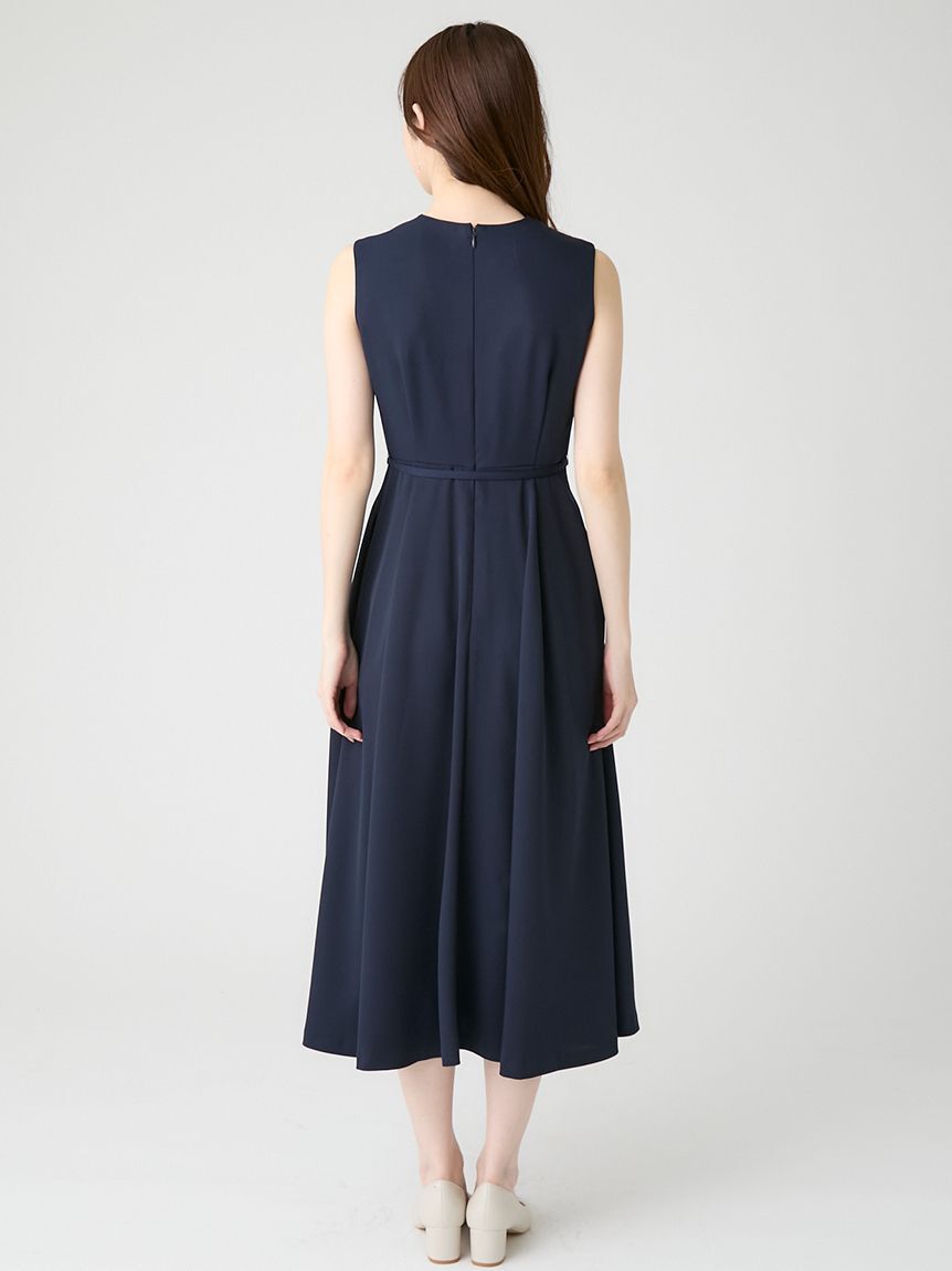 CELFORD「【洗える】カシュクールラッフルワンピース」|ワンピース|