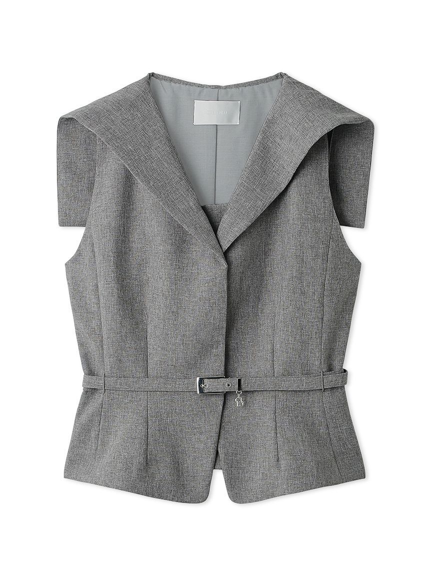 CELFORD「セーラーカラージレ」|ダウンベスト・ベスト|