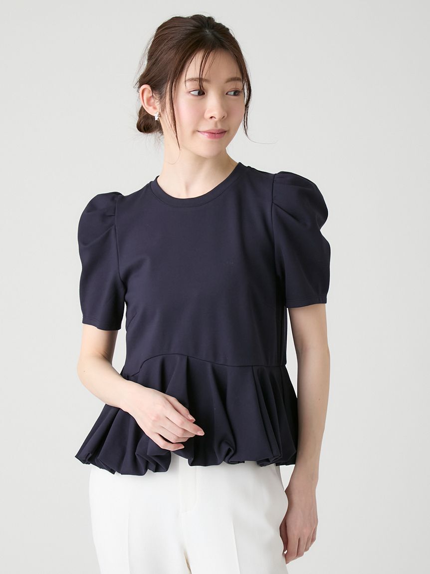 CELFORD「【洗える】【WEB・一部店舗限定カラー】バルーンヘムアシンメトリーポンチトップス」|Tシャツ・カットソー|