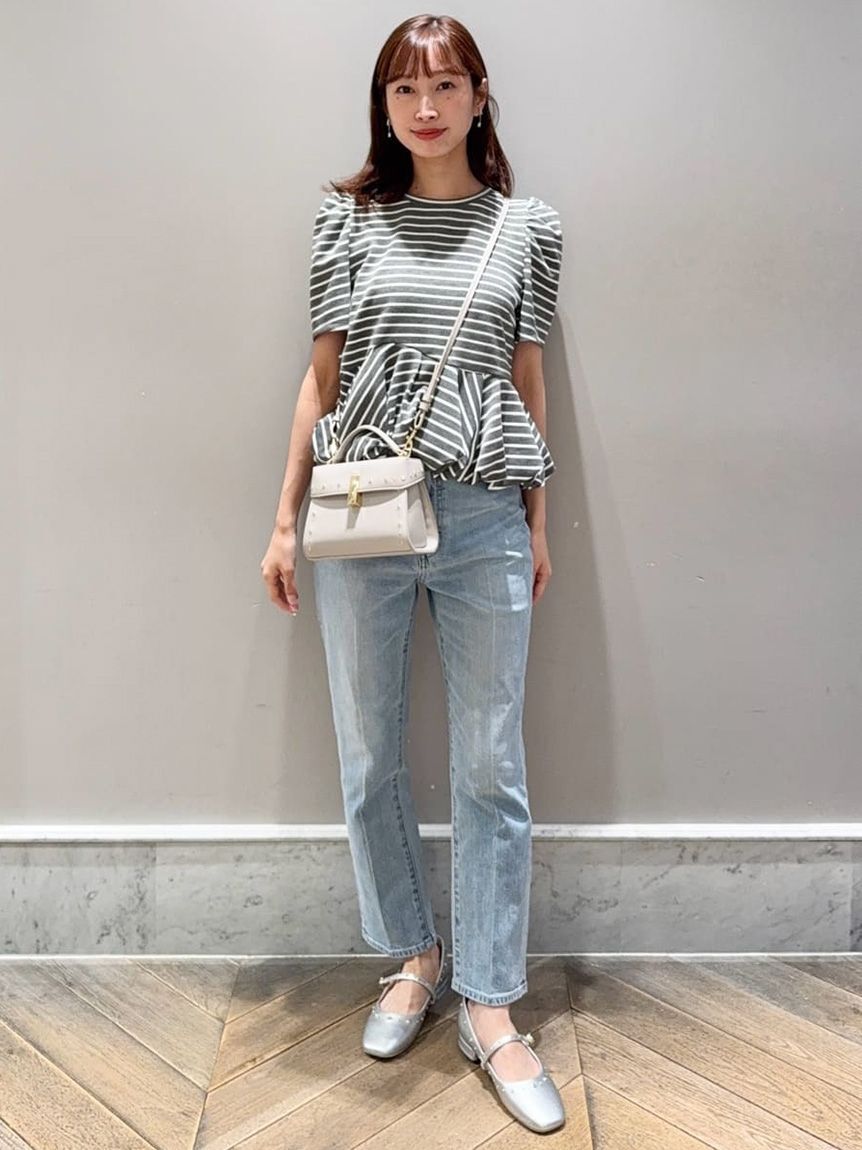 CELFORD「【洗える】【WEB・一部店舗限定カラー】バルーンヘムアシンメトリーポンチトップス」|Tシャツ・カットソー|