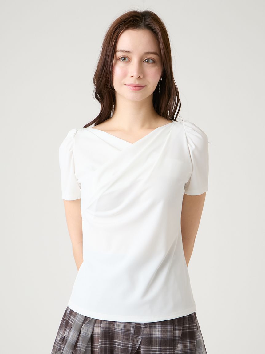 CELFORD「【洗える】アシンメトリーカットトップス」|Tシャツ・カットソー|OWHT