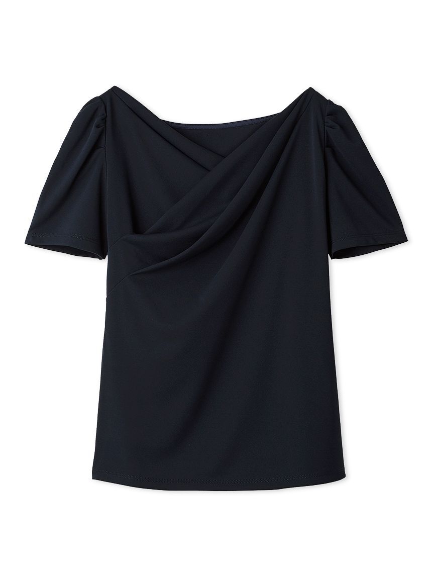 CELFORD「【洗える】アシンメトリーカットトップス」|Tシャツ・カットソー|NVY