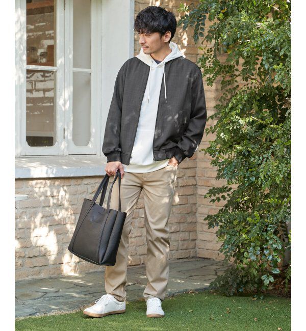 ikka「【雑誌MonoMax4月号掲載】GOKU楽冷感2WAYパーカ「小泉孝太郎さん着用モデル」」|Tシャツ・カットソー|