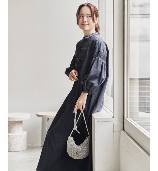 Lbc with Life「エクリュ ピンタックロングワンピース」|ワンピース|