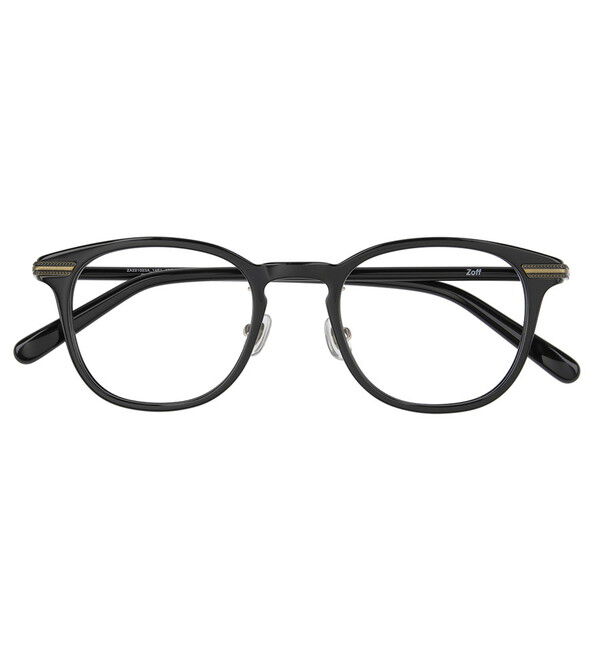  「ウェリントン型 クラシカルで細身のメガネ ｜黒縁フレーム レンズ交換券付き おしゃれ  Zoff CLASSIC」|メガネ|