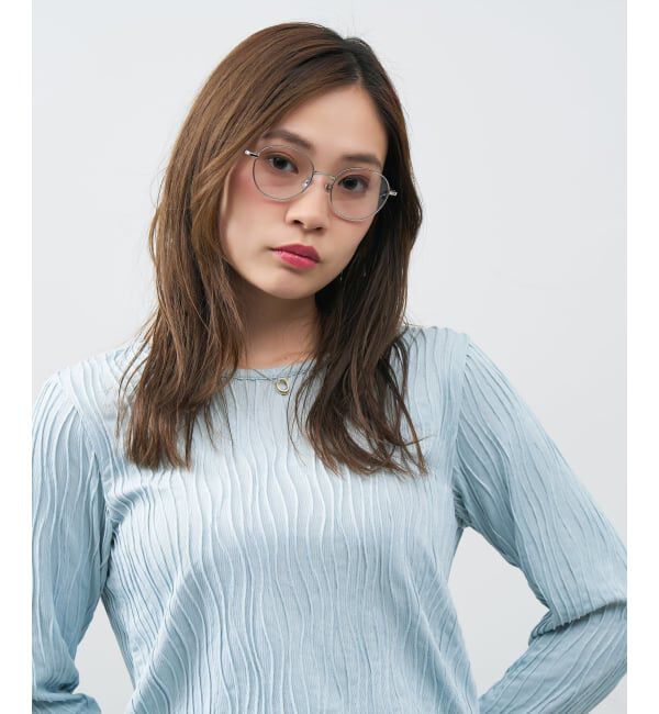  「ボストン型 サングラス | 丸型 メタル カラーレンズ おしゃれ 紫外線対策 UVカット TREND SUNGLASSES」|サングラス|