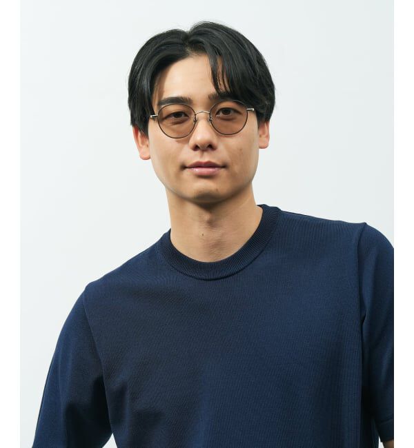  「ボストン型 サングラス | 丸型 メタル カラーレンズ おしゃれ 紫外線対策 UVカット TREND SUNGLASSES」|サングラス|