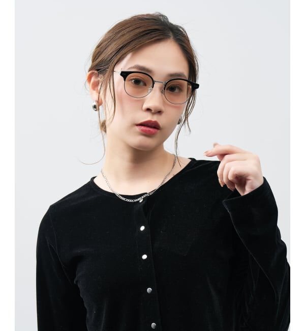  「ボストン型 サングラス | 丸型 メタル カラーレンズ おしゃれ 紫外線対策 UVカット TREND SUNGLASSES」|サングラス|