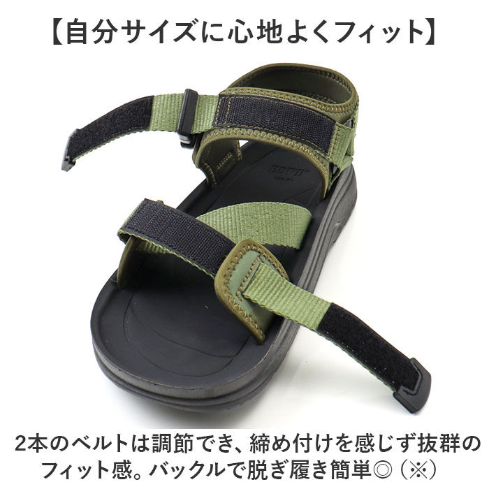 BACKYARD FAMILY「EDWIN サンダル エドウィン W5123 通販 スポーツサンダル メンズ スポサン」|サンダル|