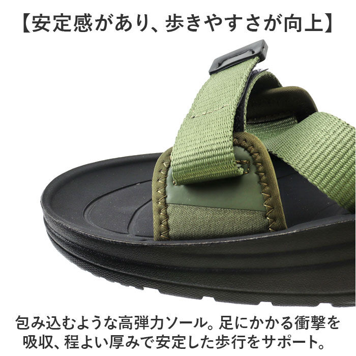 BACKYARD FAMILY「EDWIN サンダル エドウィン W5123 通販 スポーツサンダル メンズ スポサン」|サンダル|