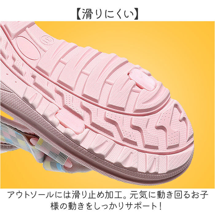 BACKYARD FAMILY「サンダル キッズ 女の子 通販 スポーツサンダル ウォーターサンダル ビーチサンダル」|サンダル|