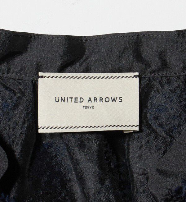UNITED ARROWS「カット ジャガード ブラウス ‐ウォッシャブル‐」|シャツ・ブラウス|