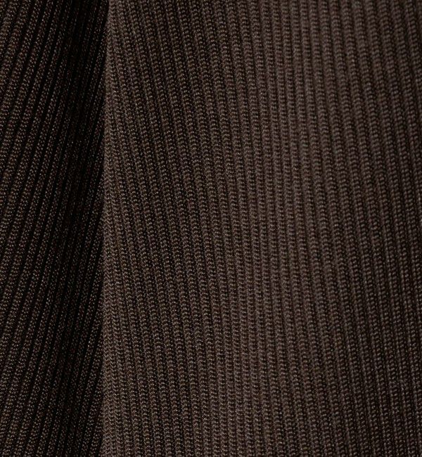 UNITED ARROWS「７分袖 リブ バイカラー パイピング カットソー」|Tシャツ・カットソー|