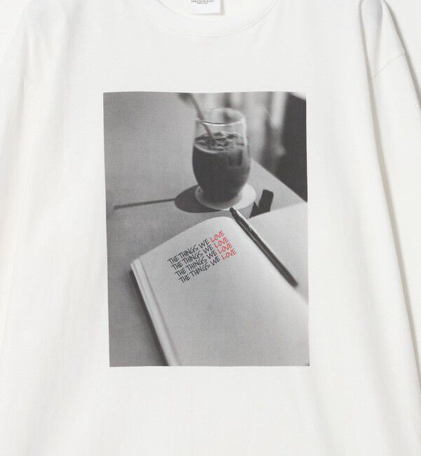 UNITED ARROWS「【別注】＜HANDTEX＞NOTE Tシャツ」|Tシャツ・カットソー|