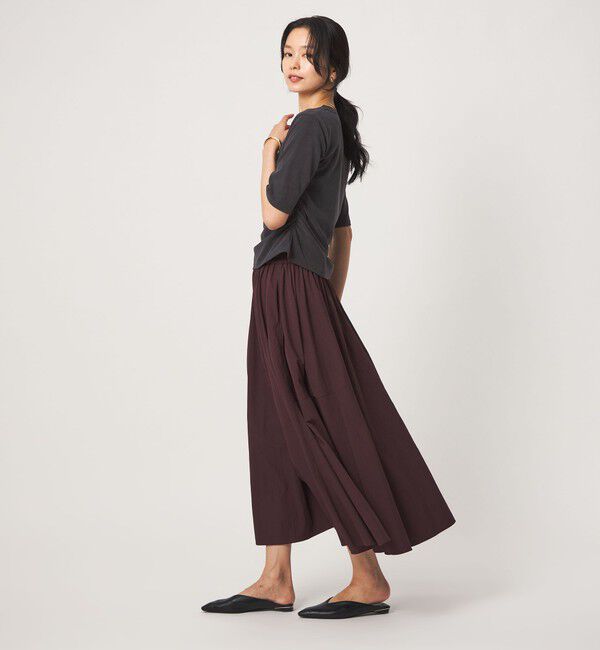 UNITED ARROWS green label relaxing「パイル シャーリング 5分袖 Tシャツ」|Tシャツ・カットソー|