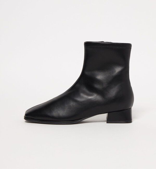 UNITED ARROWS green label relaxing「スクエア ストレッチ ショートブーツ 撥水」|ロングブーツ|