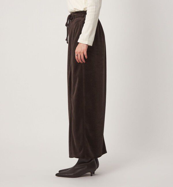 UNITED ARROWS green label relaxing「＜GLR_MINE＞ベロア Iライン スカート」|タイト|