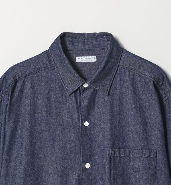 BEAUTY&YOUTH UNITED ARROWS「【WEB限定 WARDROBE SMART】デニムシャツ」|シャツ・ブラウス|