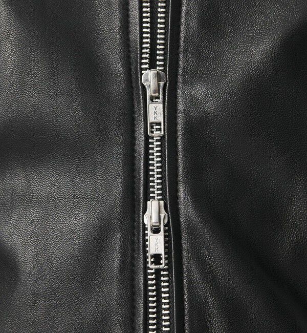 BEAUTY&YOUTH UNITED ARROWS「【WEB限定 WARDROBE SMART】 シープ シングル ライダースジャケット	」|ライダースジャケット|
