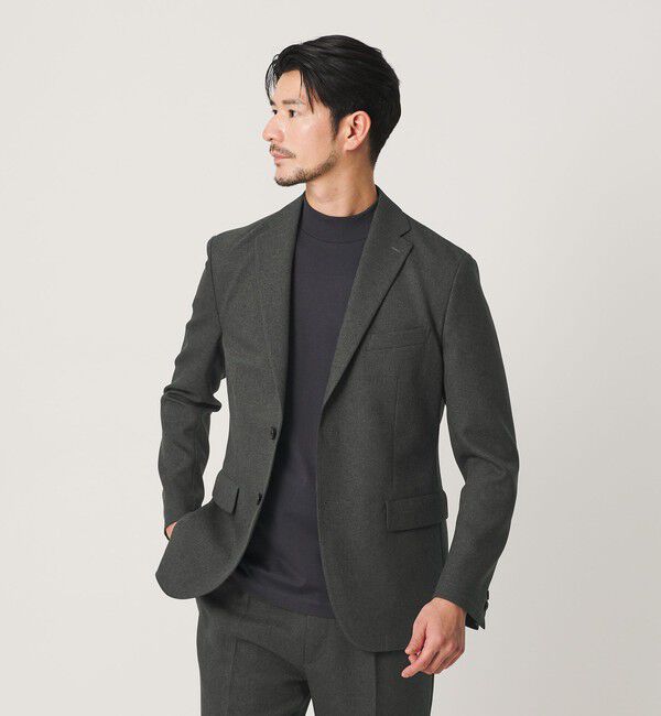 BEAUTY&YOUTH UNITED ARROWS「【WEB限定 WARDROBE SMART】LANATEC OX セットアップ/総裏ジャケット＆イージーパンツ」|スーツ|