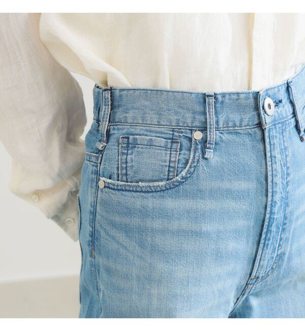BEAMS SELECTION for WOMEN「【別注】upper hights / LAZY NIECE サイドゴム デニムパンツ」|デニム|