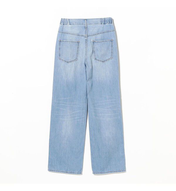 BEAMS SELECTION for WOMEN「【別注】upper hights / LAZY NIECE サイドゴム デニムパンツ」|デニム|