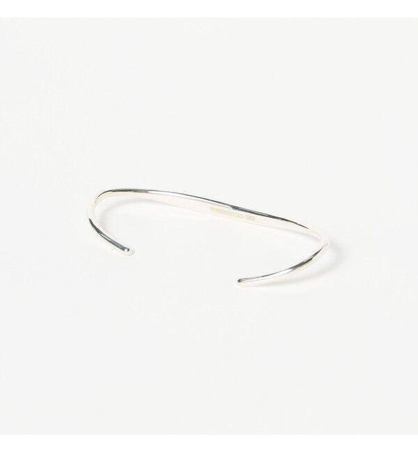 BEAMS SELECTION for WOMEN「ISOLATION / カーブ パーム バングル シルバー」|その他|