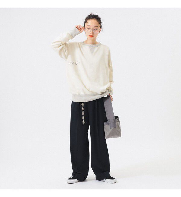 BEAMSBOY「【別注】 WAREHOUSE & CO. &times; BEAMS BOY / ステンシル13 前V スウェット」|スウェット・ジャージ|