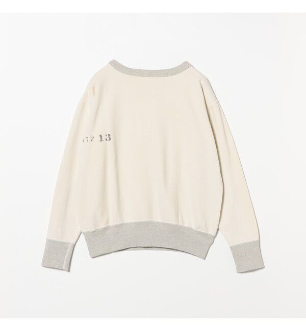 BEAMSBOY「【別注】 WAREHOUSE & CO. &times; BEAMS BOY / ステンシル13 前V スウェット」|スウェット・ジャージ|