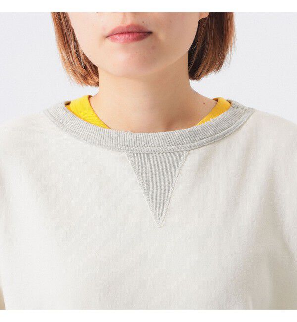 BEAMSBOY「【別注】 WAREHOUSE & CO. &times; BEAMS BOY / ステンシル13 前V スウェット」|スウェット・ジャージ|