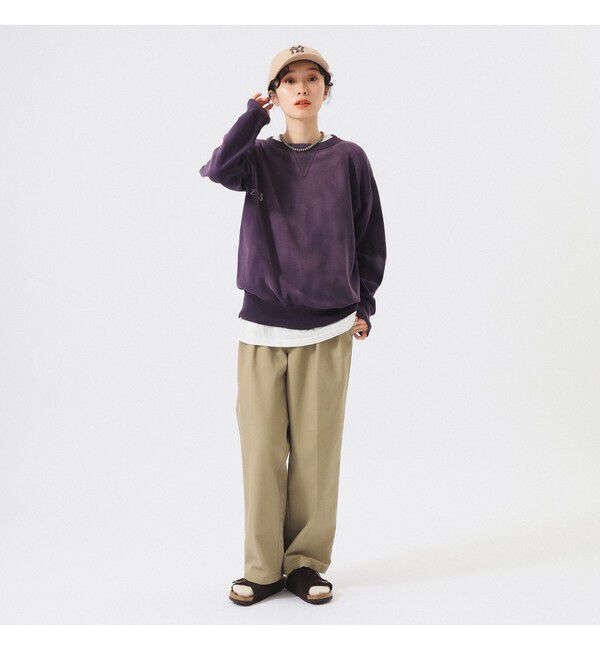 BEAMSBOY「【別注】 WAREHOUSE & CO. &times; BEAMS BOY / ステンシル13 前V スウェット」|スウェット・ジャージ|
