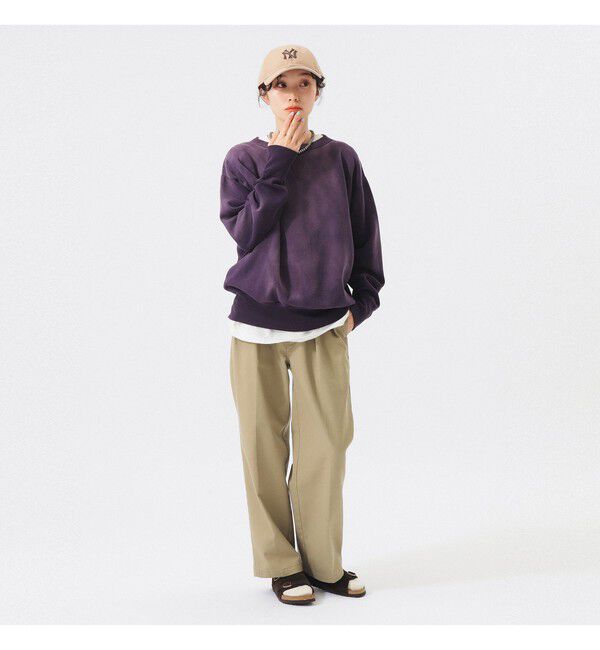 BEAMSBOY「【別注】 WAREHOUSE & CO. &times; BEAMS BOY / ステンシル13 前V スウェット」|スウェット・ジャージ|