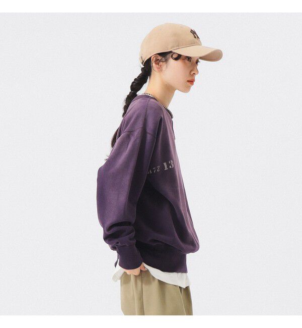 BEAMSBOY「【別注】 WAREHOUSE & CO. &times; BEAMS BOY / ステンシル13 前V スウェット」|スウェット・ジャージ|