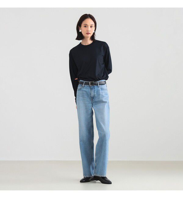 BEAMS SELECTION for WOMEN「【別注】SLOANE / ウール クルーネック ロングスリーブ プルオーバー」|Tシャツ・カットソー|