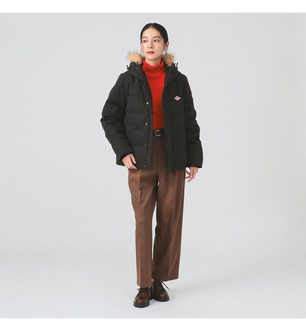 BEAMS SELECTION for WOMEN「DANTON / FAKE FUR HOODED DOWN JACKET 25AW」|ダウン|