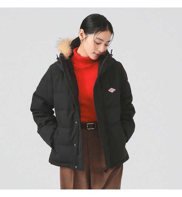 BEAMS SELECTION for WOMEN「DANTON / FAKE FUR HOODED DOWN JACKET 25AW」|ダウン|