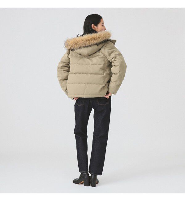 BEAMS SELECTION for WOMEN「DANTON / FAKE FUR HOODED DOWN JACKET 25AW」|ダウン|